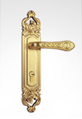 古典歐式麵板執手鎖 2602