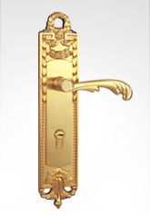 古典歐式麵板執手鎖 2633