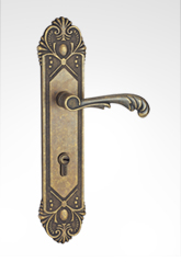 古典歐式麵板執手鎖 2653