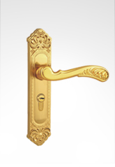 古典小麵板執手鎖 2911