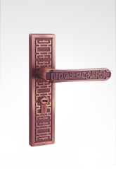 古典小麵板執手鎖 2921