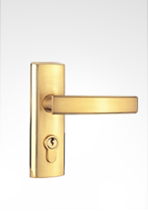 現代（dài）簡約小麵板執手門鎖 2811