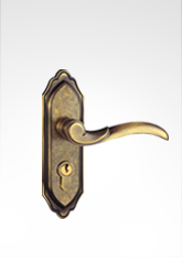 現代（dài）簡約小麵板（bǎn）執手門（mén）鎖 2813