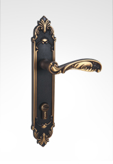 古典歐（ōu）式麵板執手銅鎖 26B05