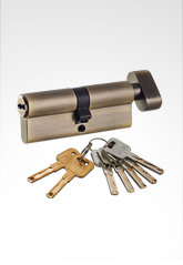 C級鎖芯 雙葉片（piàn）匙單開鎖芯 AB